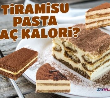 Tiramisu Pasta Kaç Kalori?
